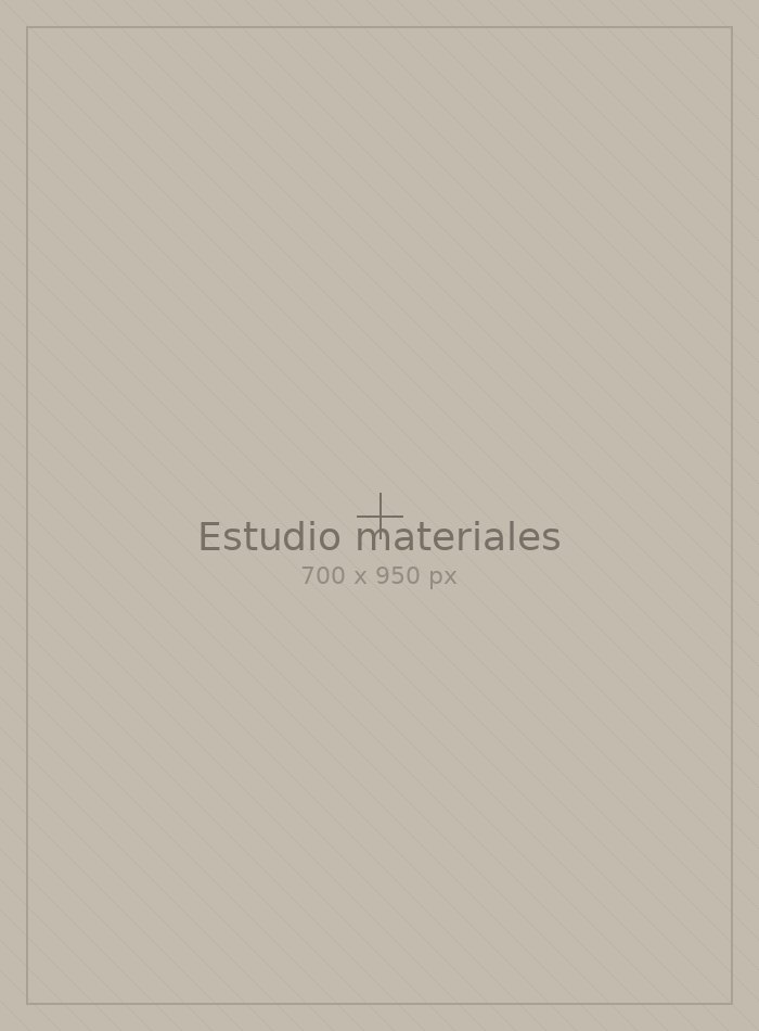 Muestras de materiales y acabados sobre la mesa